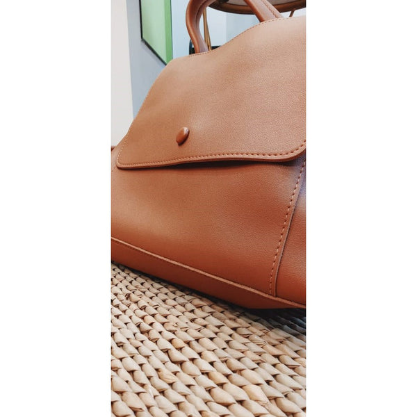 Shein- Dark Brown Mini Crossbody Leather Women Bag
