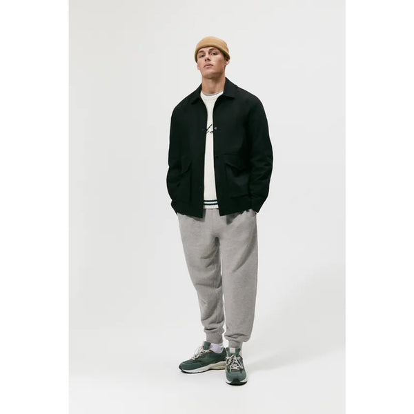 Zara- Cotton Jacket With Pockets-Black