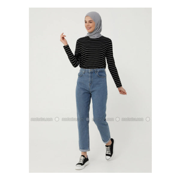 Modanisa Benin Blue Pants