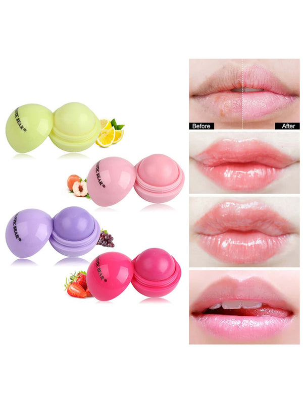 Shein- 4pcs Hydrating Lip Balm Ball
