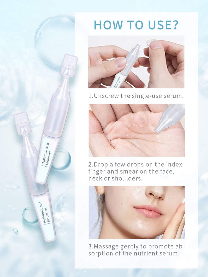 Shein- 5pcs Hyaluronic Acid Serum