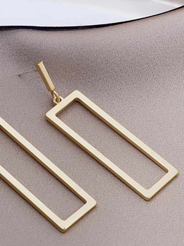 Shein- Simple Geometric Earrings