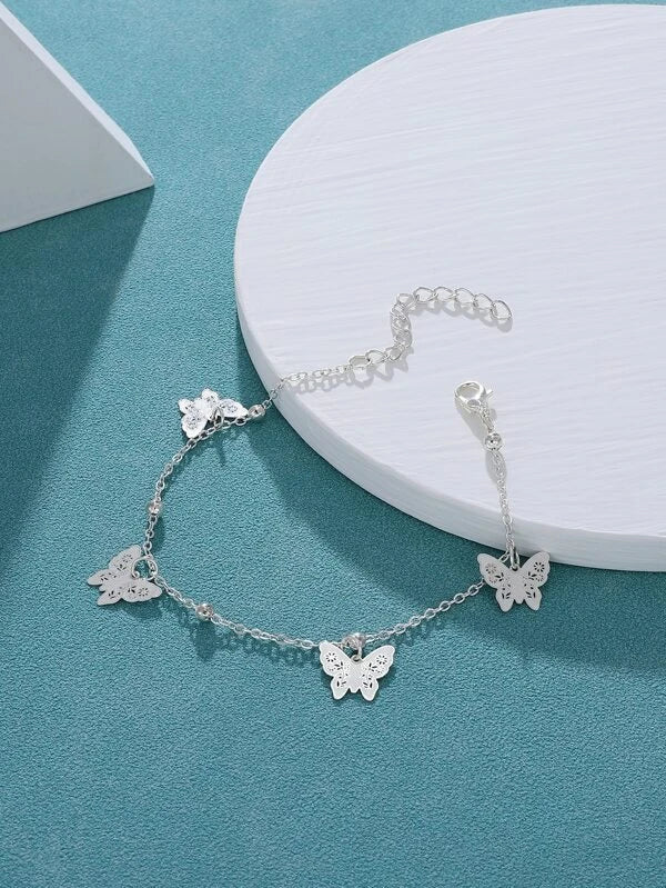 Shein- Butterfly charm bracelet