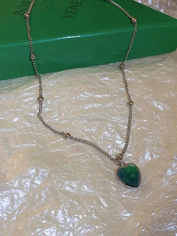 Shein- Heart pendant necklace