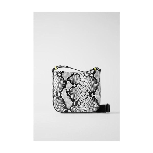 Zara- Animal Print Bucket Bag