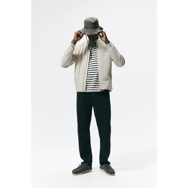 Zara- Water-Repellent Bomber Jacket- Light khaki