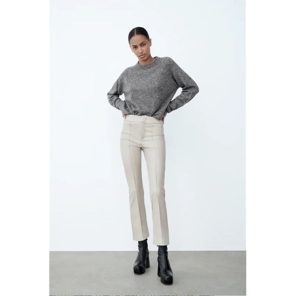 Zara- Mini Flare Leggings- Ice