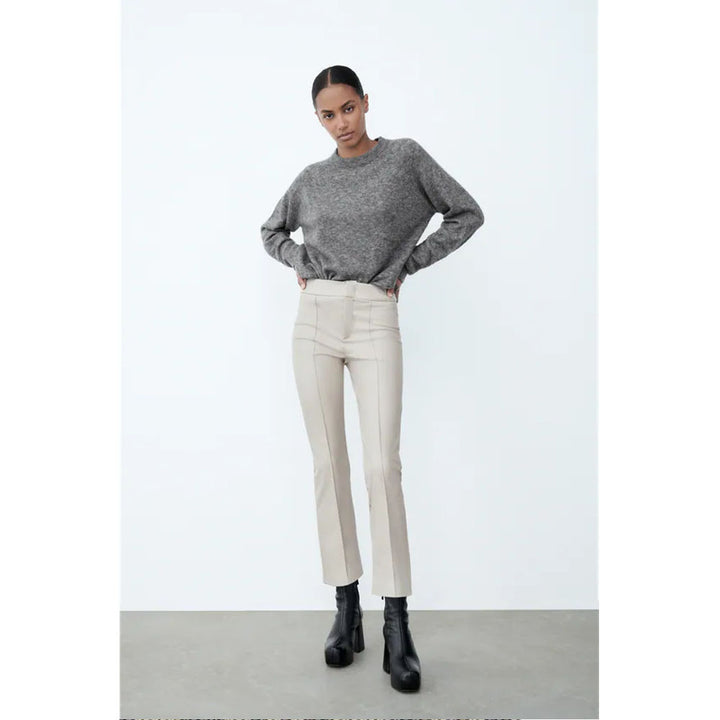 Zara- Mini Flare Leggings- Ice