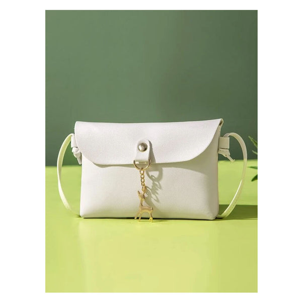 Shein- Minimalist Crossbody Bag With Bag Charm