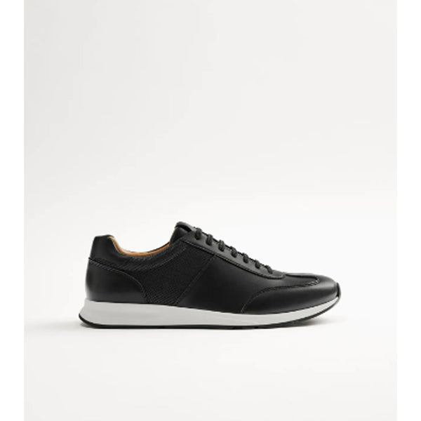 Zara- Embossed Black Trainers