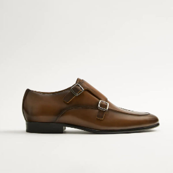 Zara- Soft Leather Buckled Shoes