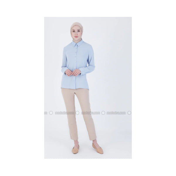 Modanisa- Veteks Line Classic trousers - Beige