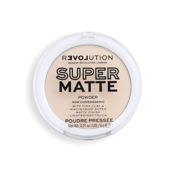 Makeup Revolution- Relove by Revolution Super Matte Pressed Powder Translucent