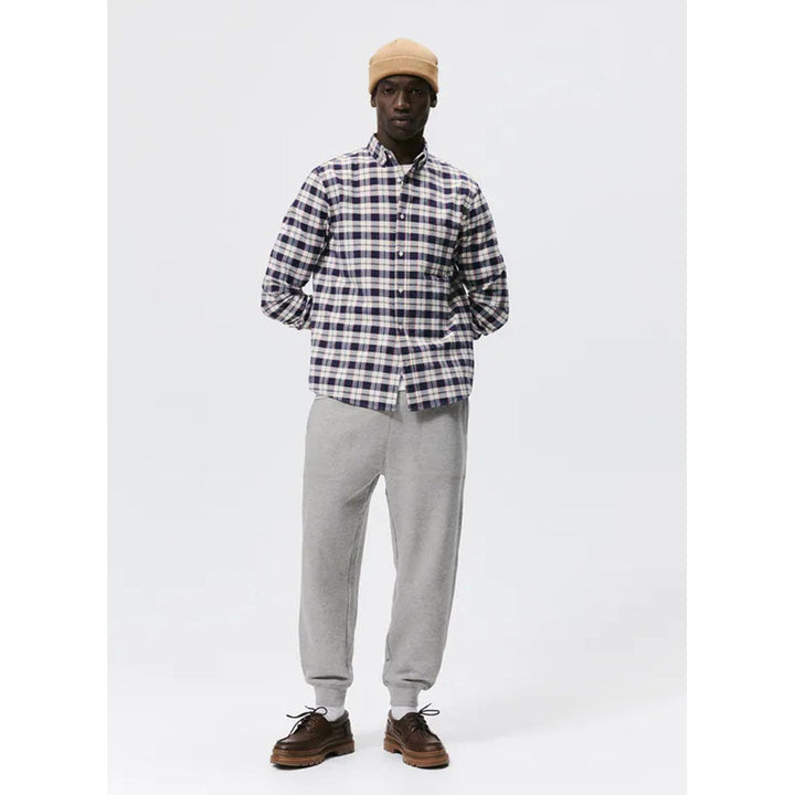 Zara- Check Oxford Shirt-  Navy blue
