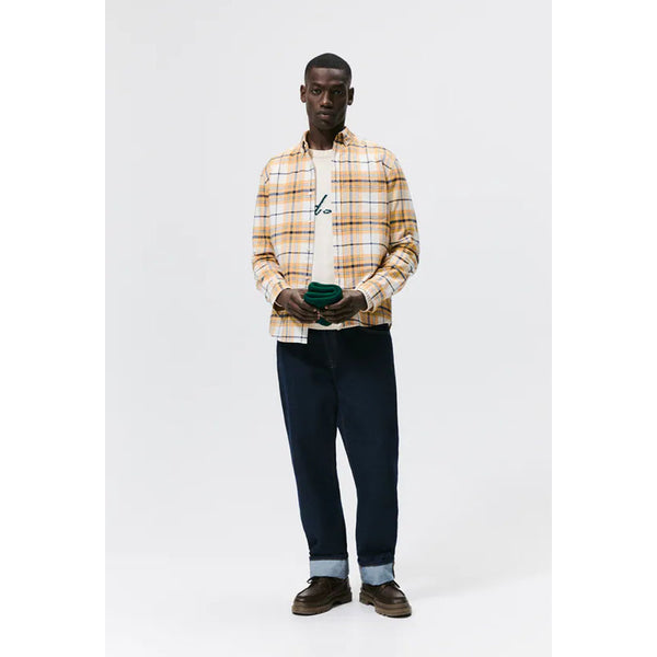 Zara- Check Oxford Shirt- Mustard