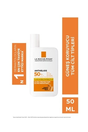 La Roche Posay - Anthelios invisible Fluid Face Sun Cream Normal / Combination Skin Spf50 + High Protection 50 ml 30162662