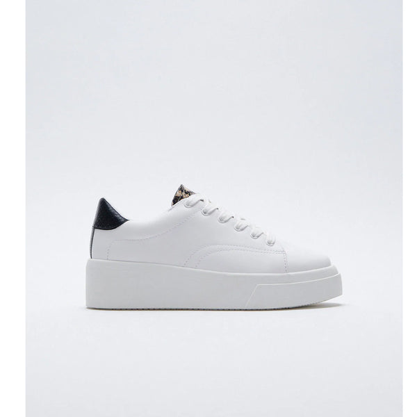Zara- Contrast Platform Trainers