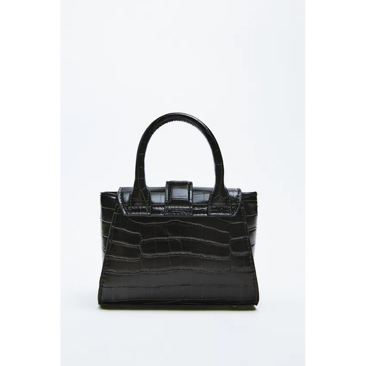 Zara- Mini City Bad With Crocopy Embossing
