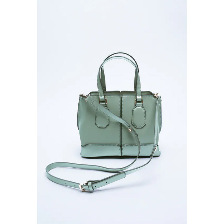 Zara- City Bag With Handles- Blue