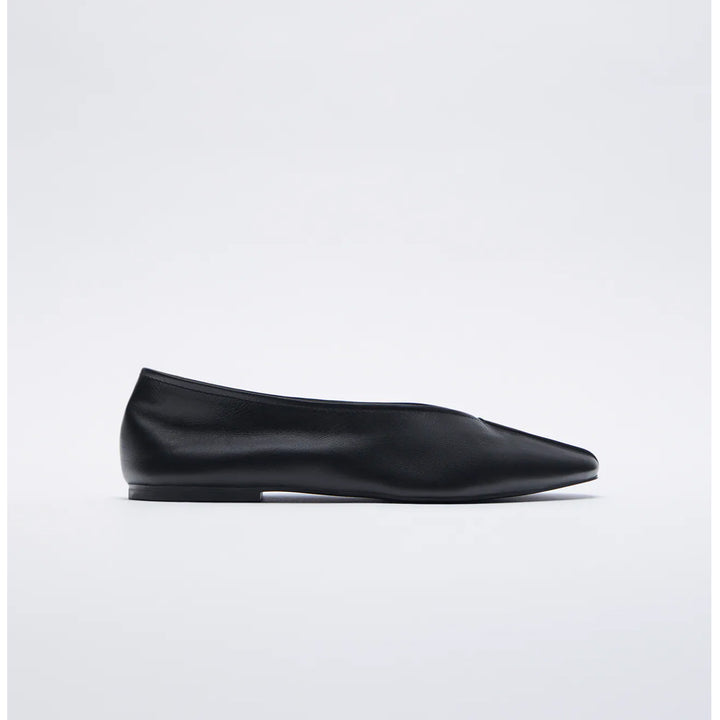 Zara- Leather Ballerinas