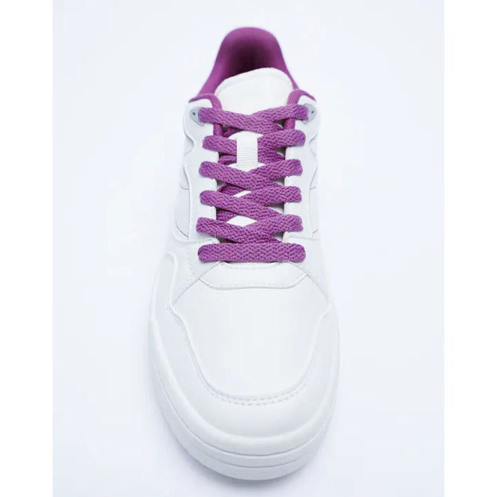 Zara- Contrast Coloured Trainers- Lilac