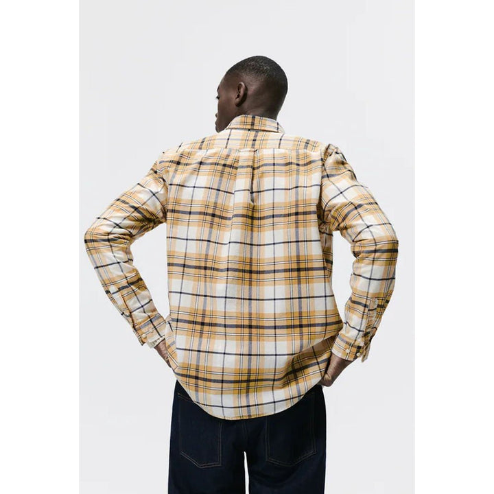 Zara- Check Oxford Shirt- Mustard