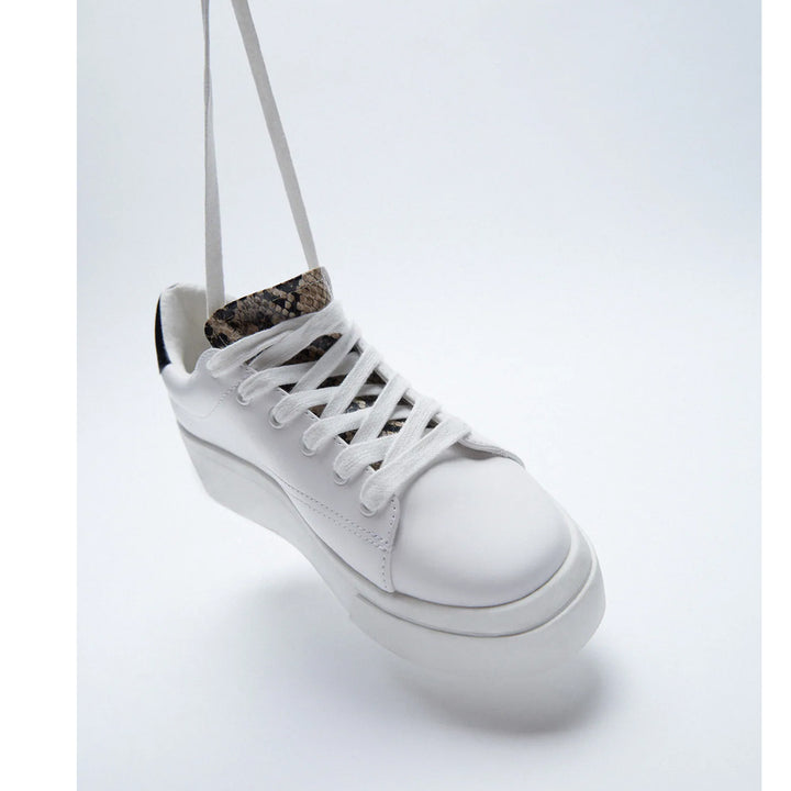 Zara- Contrast Platform Trainers