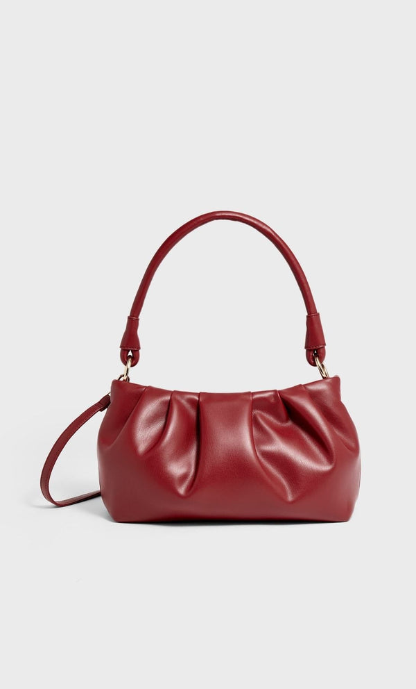 Stradivarius- Pleated crossbody bag with handle