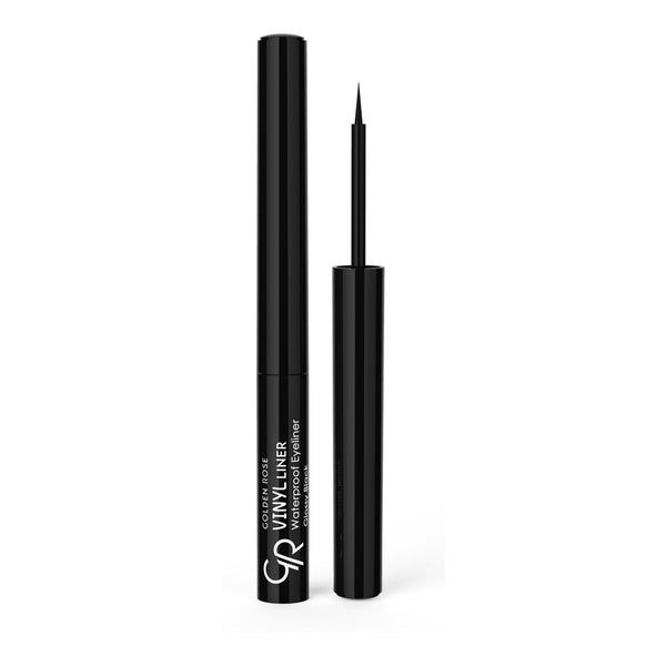 Golden Rose-Vinyl Liner Waterproof Eyeliner Glossy Black (NEW)