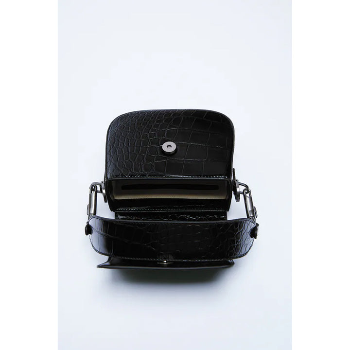 Zara- Shoulder Bag With Animal Print