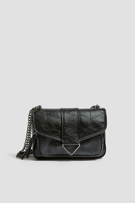 Pull & Bear -Crossbody bag with topstitching detail