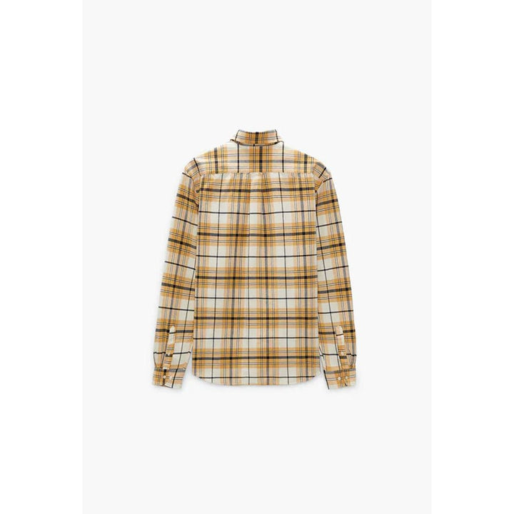 Zara- Check Oxford Shirt- Mustard