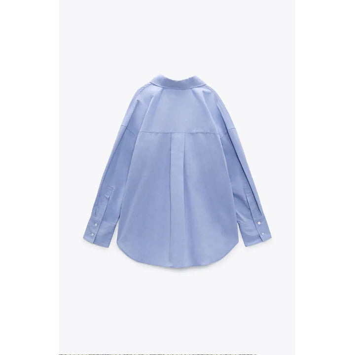 Zara- Oxford Shirt- Blue