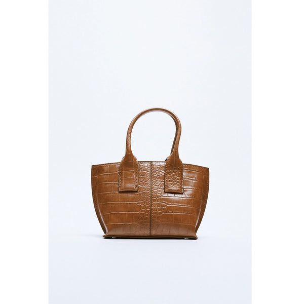 Zara- Mini Shoulder Bag City- Brown