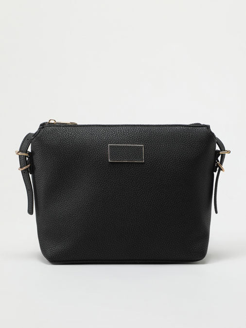 Lefties - LEATHER-EFFECT CROSSBODY BAG