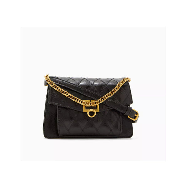 Shoexpress- Quilted Flap Over Crossbody