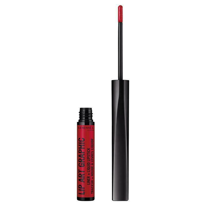 Rimmel- Lip Art Graphic, 610 Hot Spot, 1.8ml