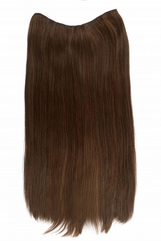 ZARAS HAIR- Dark Brown With Highlights 3D Hair Extension
