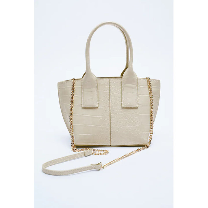 Zara- Mini Shoulder Bag City- White