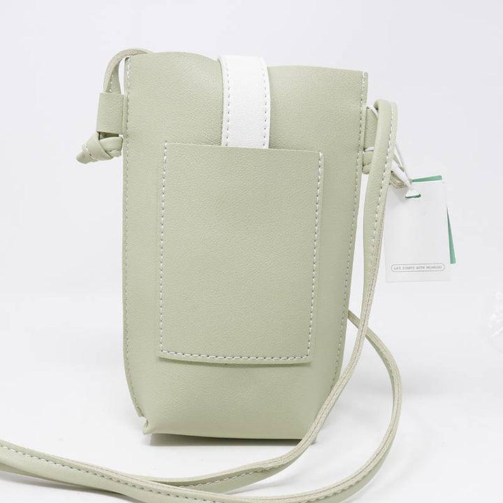 Mumuso- Crossbody Cellphone Bag - Green
