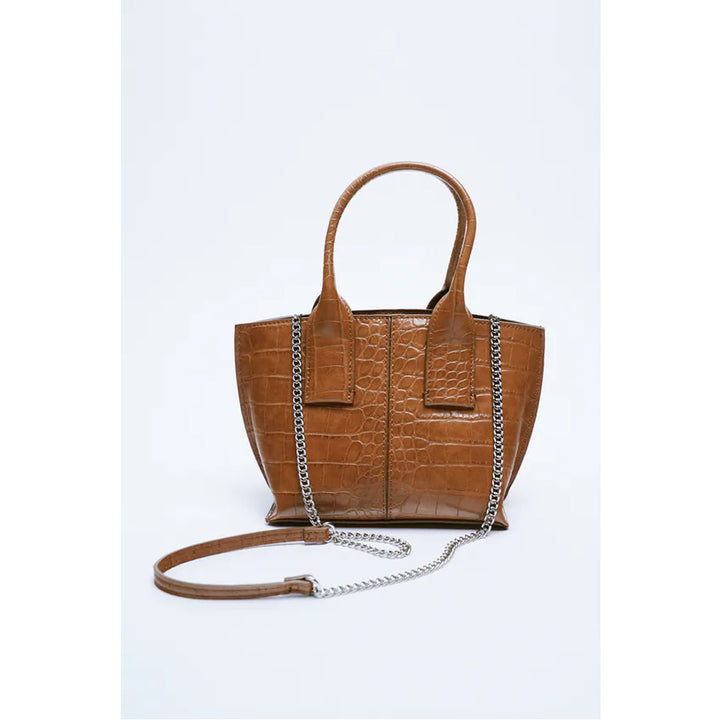 Zara- Mini Shoulder Bag City- Brown