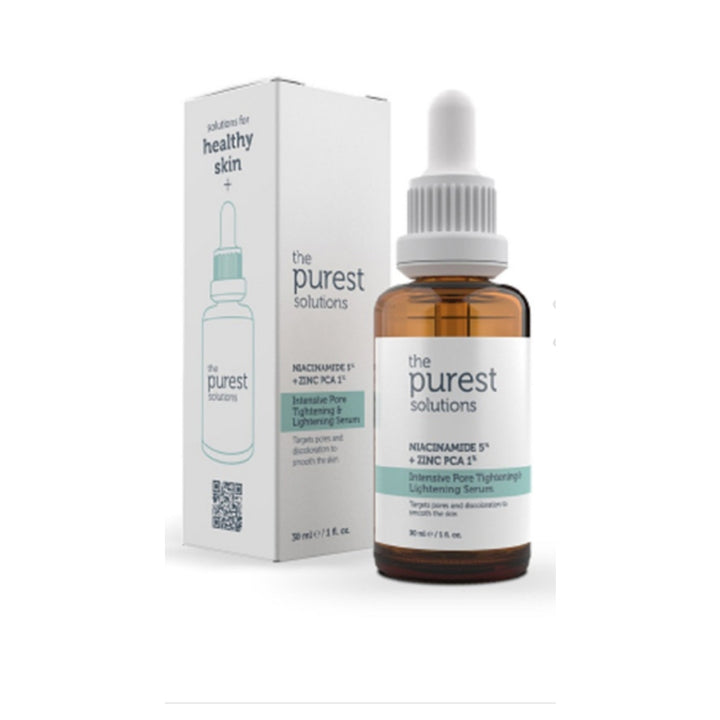 The Purest Solutions Gözenek, Siyah Nokta Ve Akne (sivilce) Giderici Bakım Serumu (niacinamide 5% + Zınc Pca 1%) TPS100