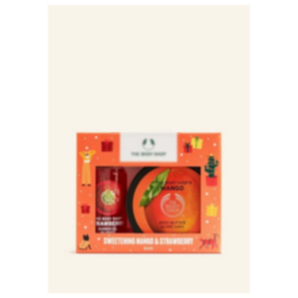 The Body Shop- Sweetening Mango & Strawberry Duo