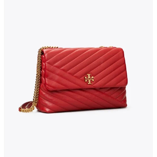 Tory Burch-Kira Chevron convertible Red apple