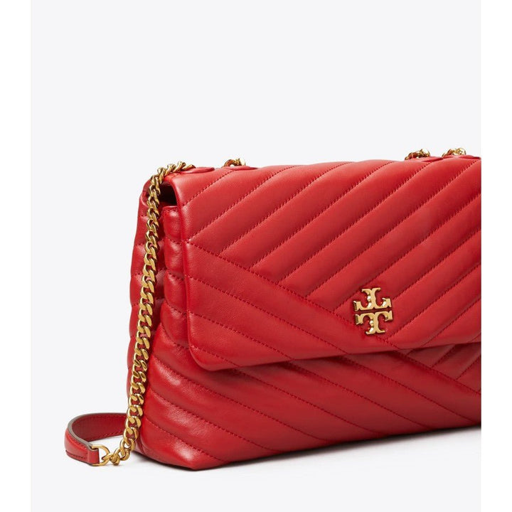 Tory Burch-Kira Chevron convertible Red apple