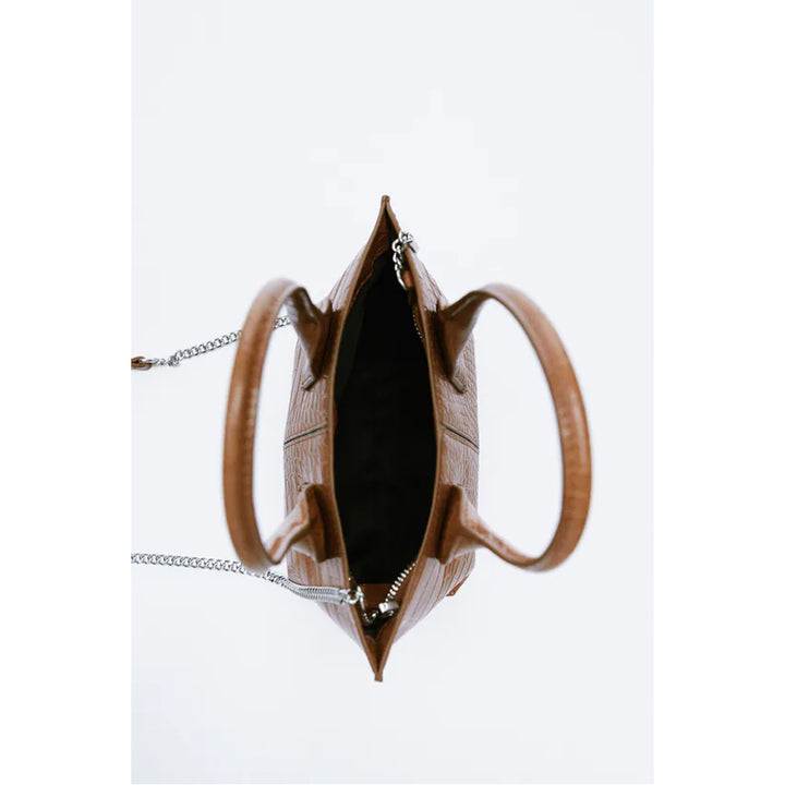 Zara- Mini Shoulder Bag City- Brown