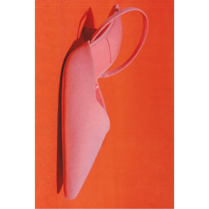 Zara- Slingback Kitten-Heel Shoes- Pink