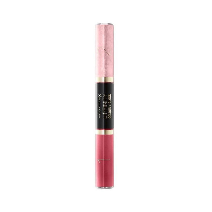 Max Factor- Lipfinity Colour & Gloss - 500 Shimmer Pink Up, 2x3 Ml