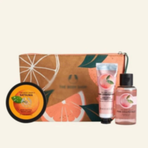 The Body Shop- Zesty Satsuma & Pink Grapefruit Gift Bag