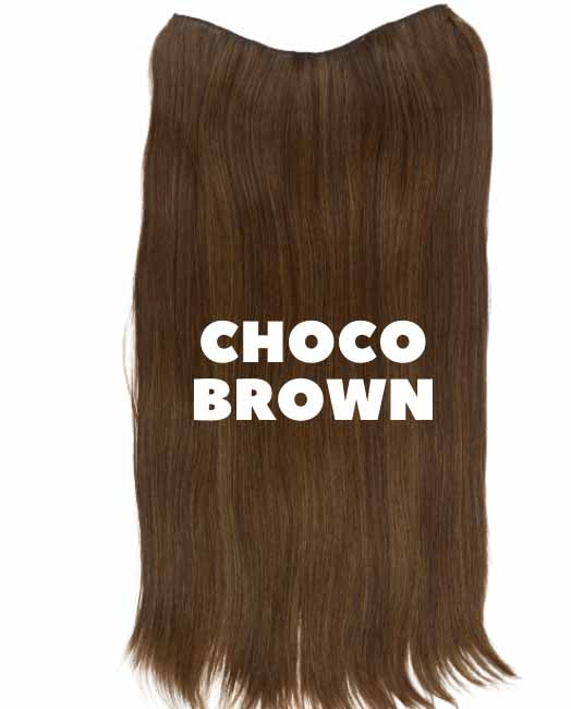 ZARAS HAIR- Choco Brown 3D Hair Extension